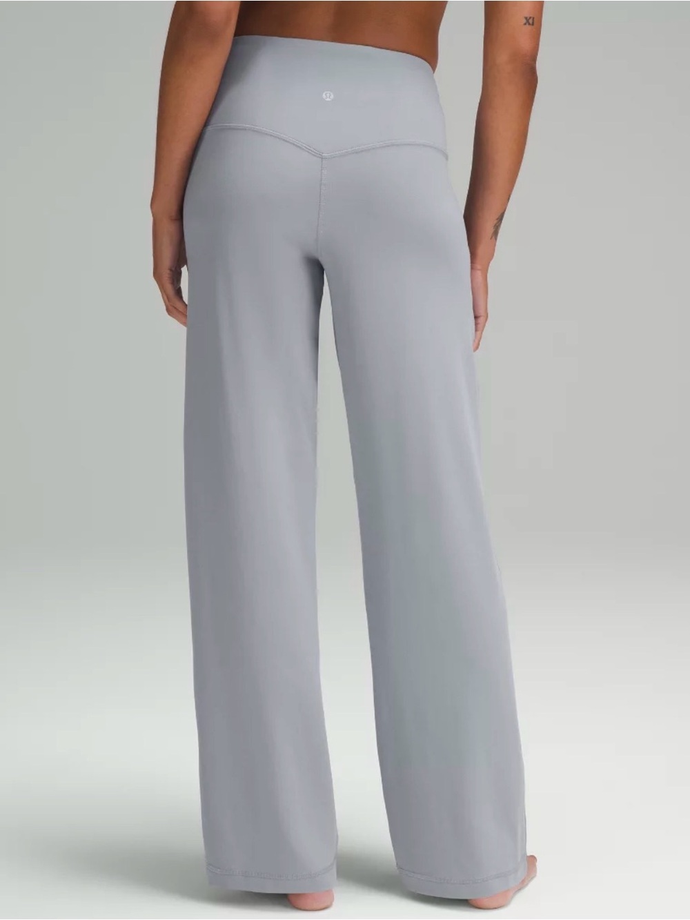 lululemon athletica Align High Rise Wide-Leg Pants - Light Gray